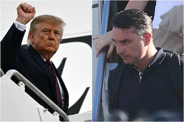 Con la complicidad de Milei y Trump. As&iacute; huy&oacute; Fl&aacute;vio Bolsonaro: los detalles de una fuga con patente argentina