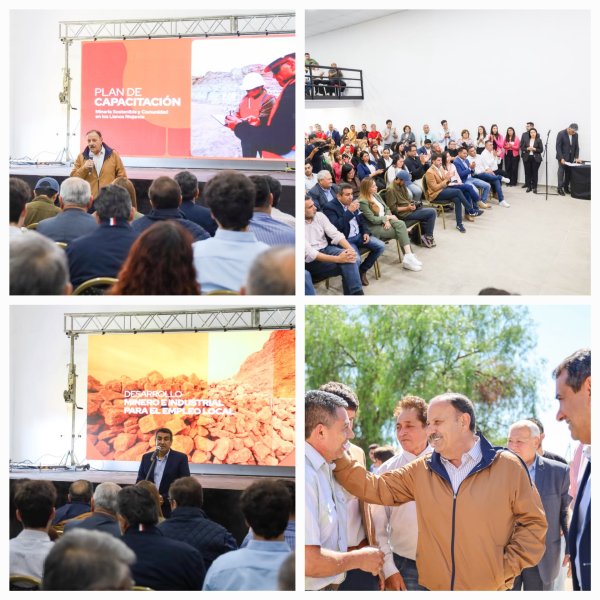 El gobernador Quintela impulsa la formaci&oacute;n de trabajadores riojanos para el desarrollo minero de los Llanos