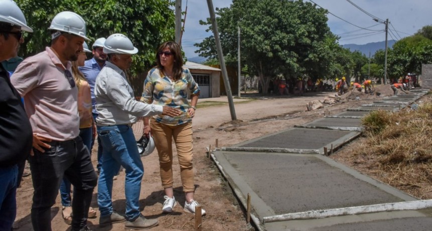 Avanza la segunda etapa de intervención urbana en el barrio San Andrés