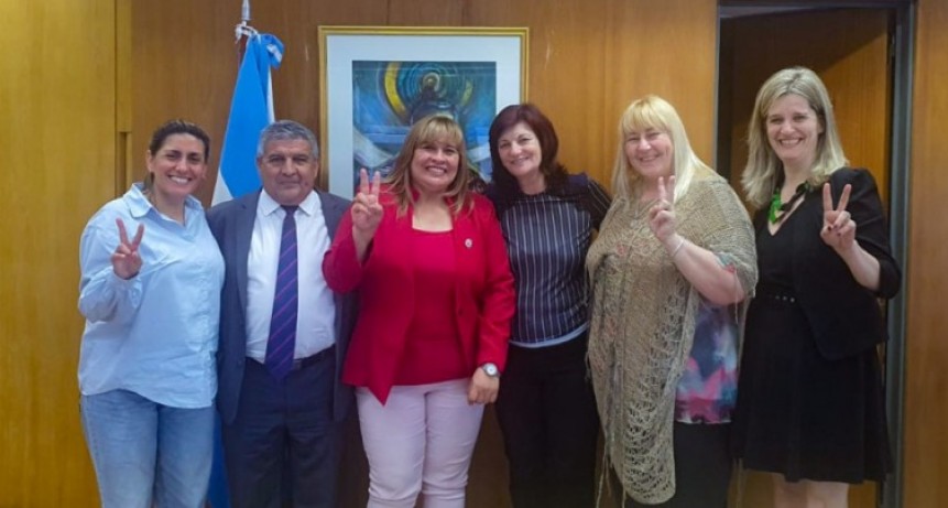 La Ministra de Trabajo de Nación recibió a funcionarios de La Rioja para fortalecer las políticas de empleo