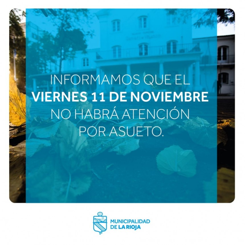 Como se prestaran los servicios durante el asueto por el dia del Empleado Municipal