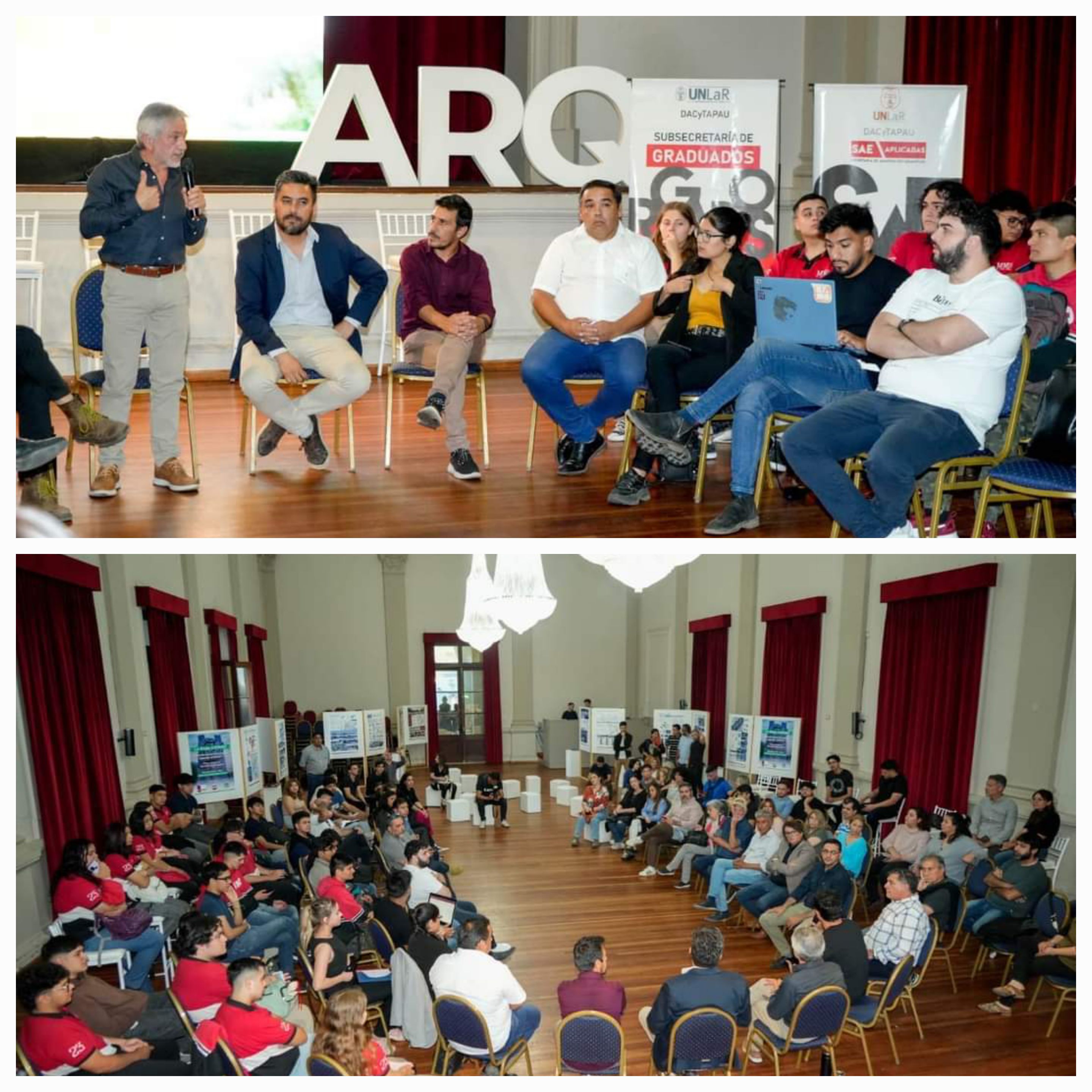 Armando Molina escuchó a estudiantes y profesionales de arquitectura para ir diagramando la gestión en la ciudad. 