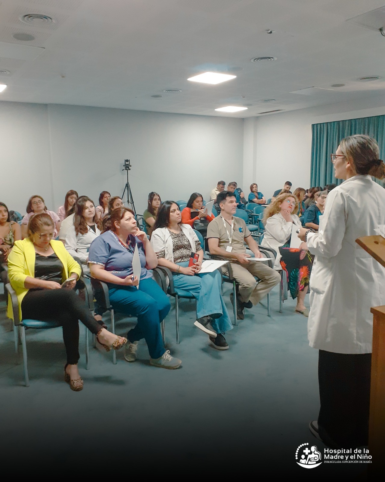 Fructífera jornadas Interdisciplinarias de Enfermería Pediátrica en el Hospital de la Madre y el Niño.