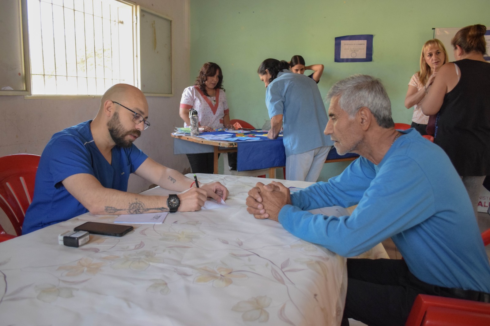 Día Mundial de la Diabetes. Realizan controles simultáneos en toda la provincia para la prevención de la enfermedad.