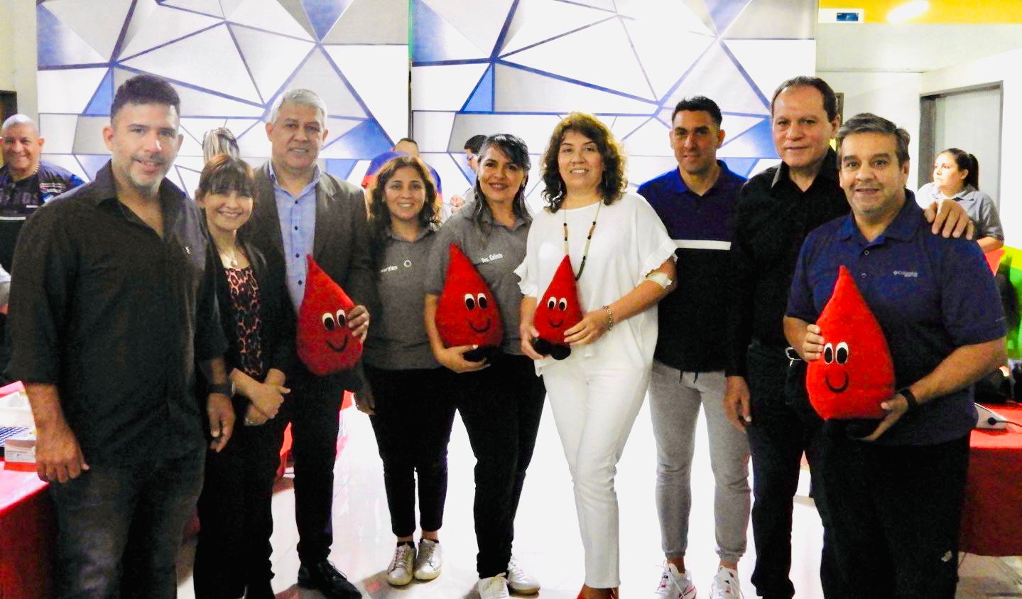 AJALaR realiza la octava campaña de donación de sangre junto al Centro de Hemoterapia y la Secretaría de Deportes.