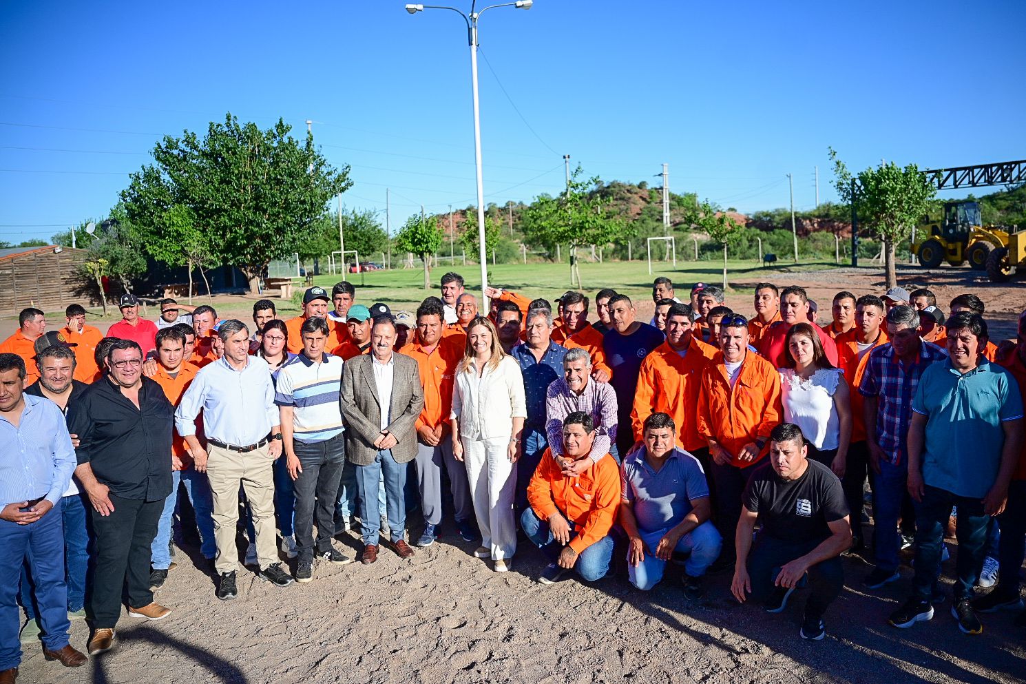 Los trabajadores de Vialidad Provincial ya cuentan con un reacondicionado campamento donde pernoctar en Olta.