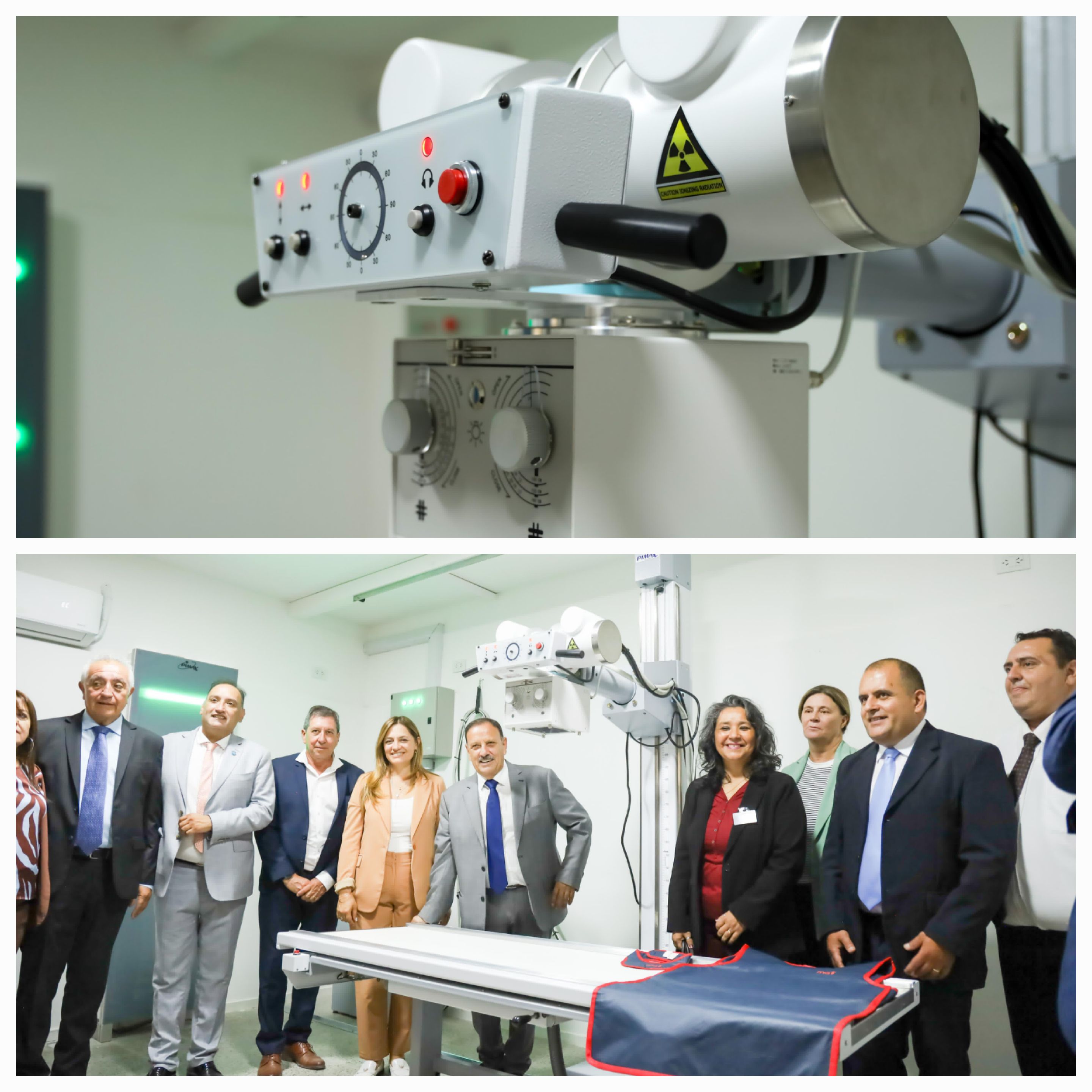 Inauguran nuevo equipo de rayos x para el hospital Dr. “José Ramón Darío Aciares” de Villa Castelli.
