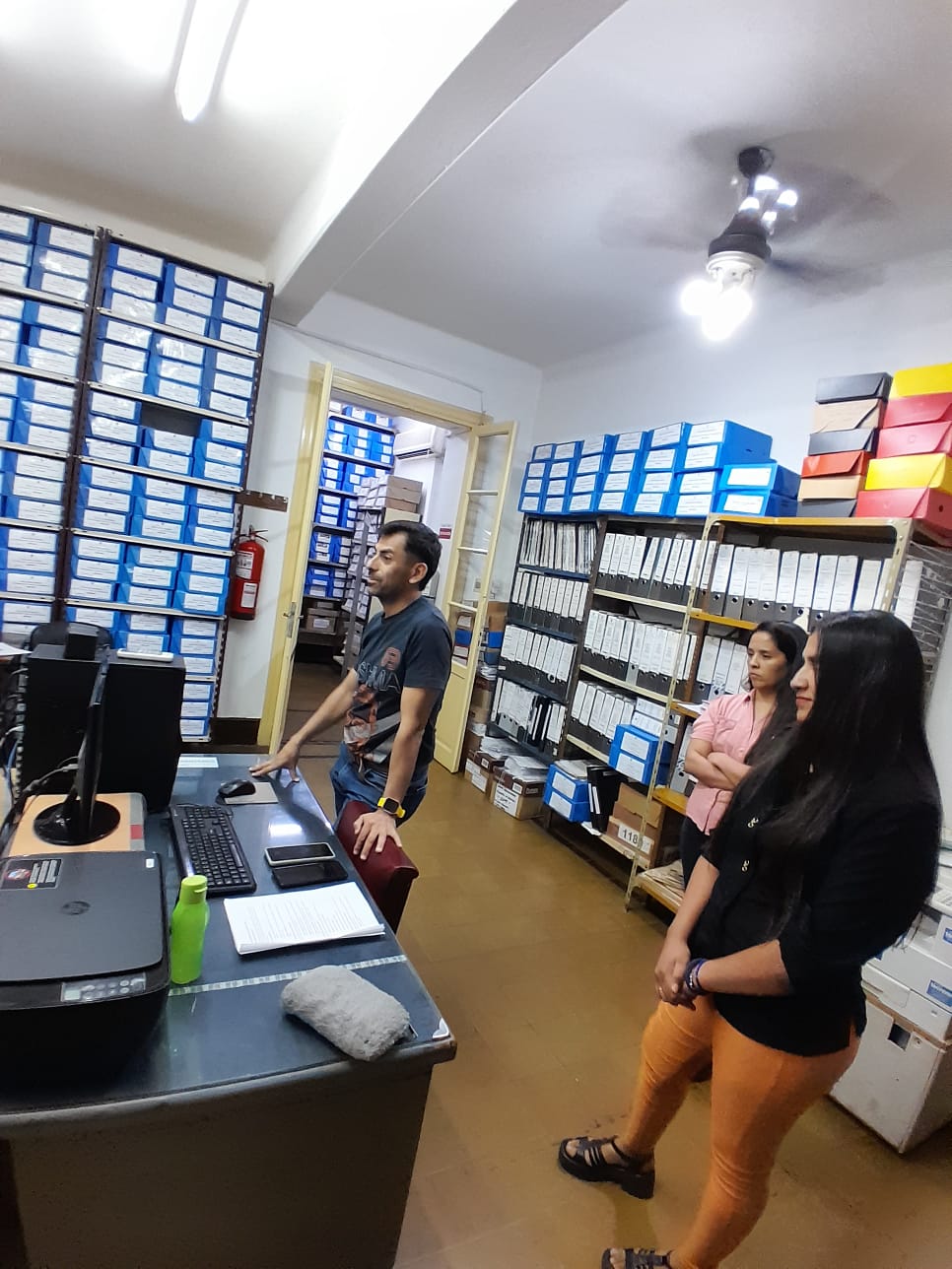 Realizaron taller destinado a concientizar sobre la importancia de la preservación documental.