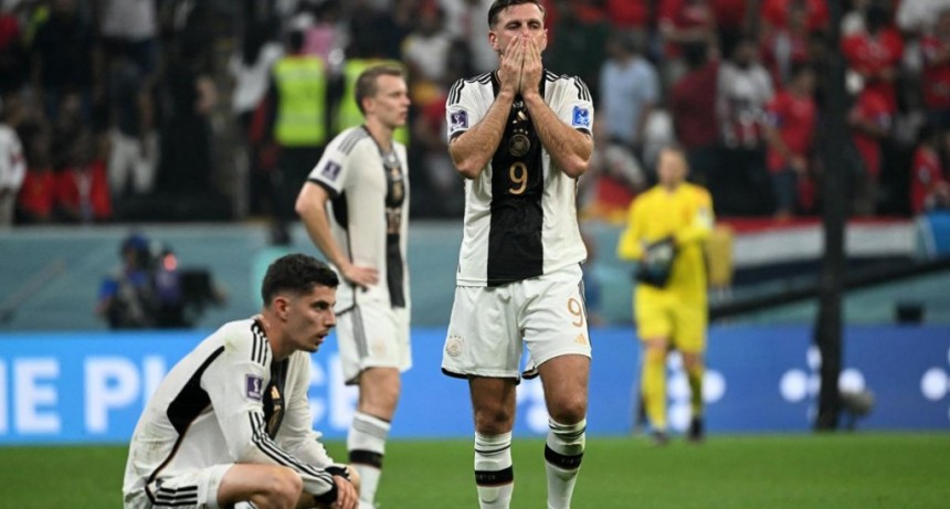 Sorpresa: Alemania quedó afuera de Qatar 2022