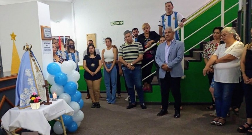 La Virgen del Valle misionera visitó las instalaciones de AJALaR