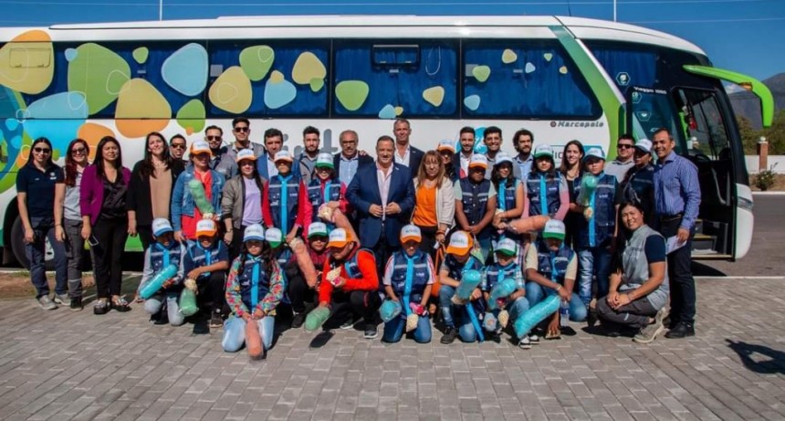 Winti logró la visita de todos los alumnos de sexto grado de la provincia