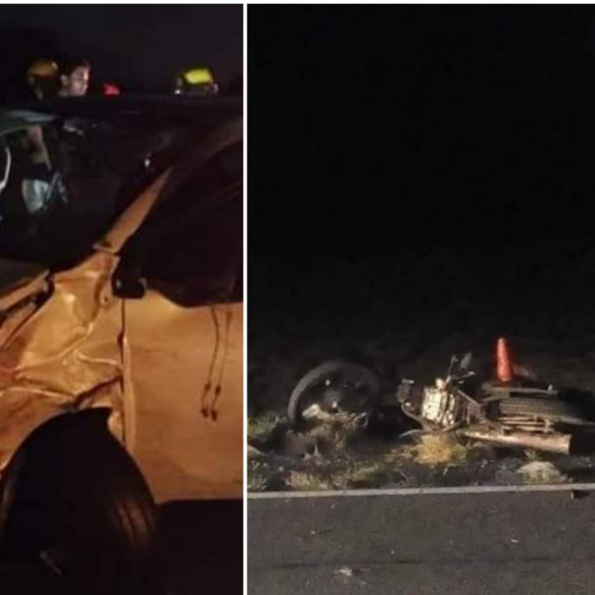 Motociclista perdió la vida en siniestro vial por la ruta 38