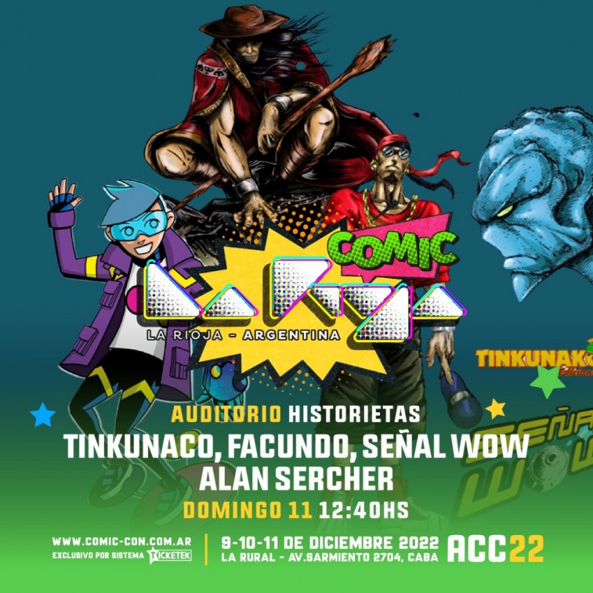 La Rioja participará de la Argentina Comic Con para visibilizar la creciente industria creativa de la provincia