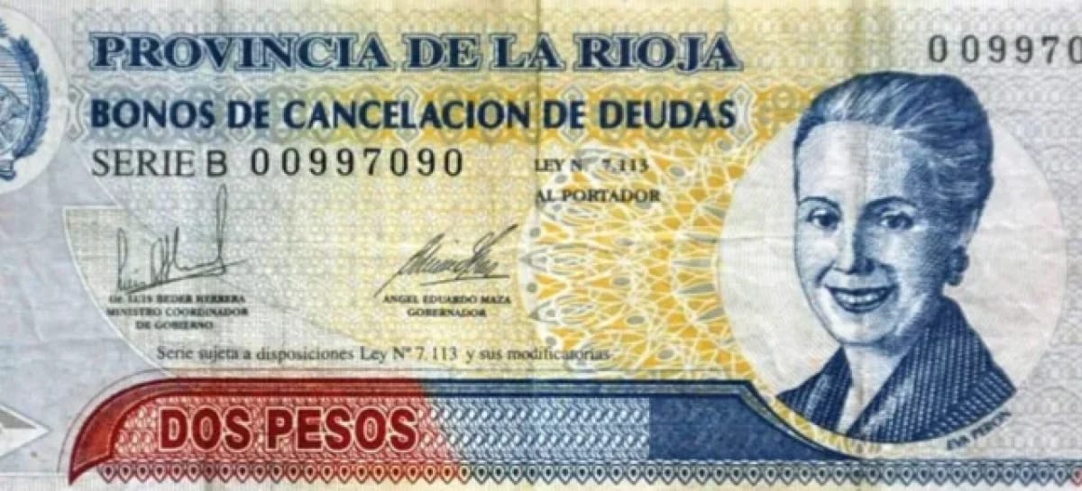 ¿Vuelven los Evita ? La Rioja no descarta una cuasimoneda.