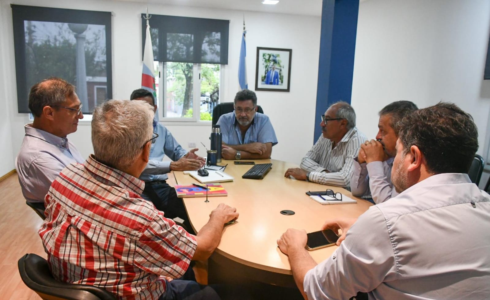 El Ministro Scaglioni junto al director de EDELaR realizaron un balance de actuacion durante el año 2023.