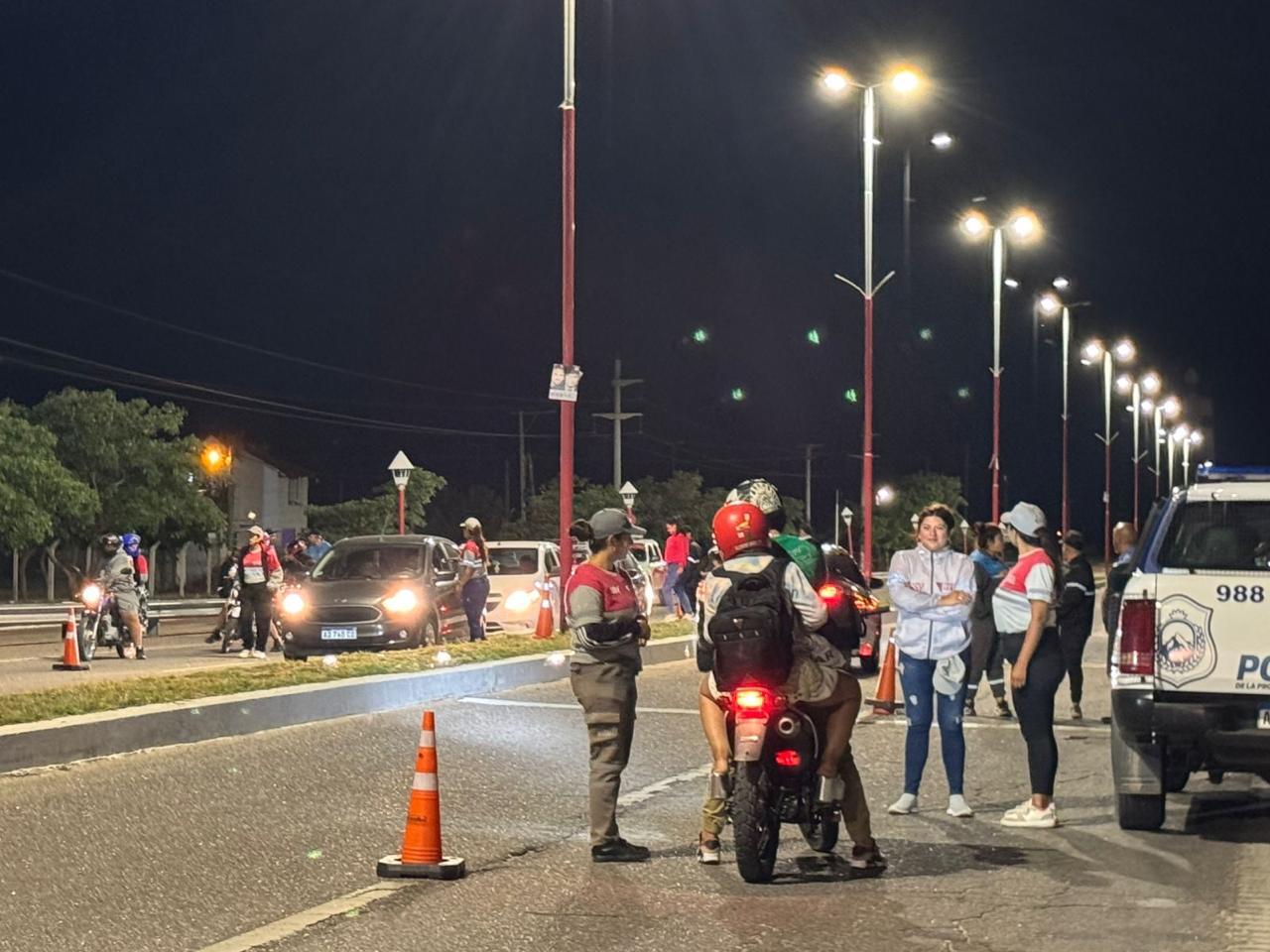 Se realiza un fuerte trabajo de prevención  y concientización en los operativos de tránsito.