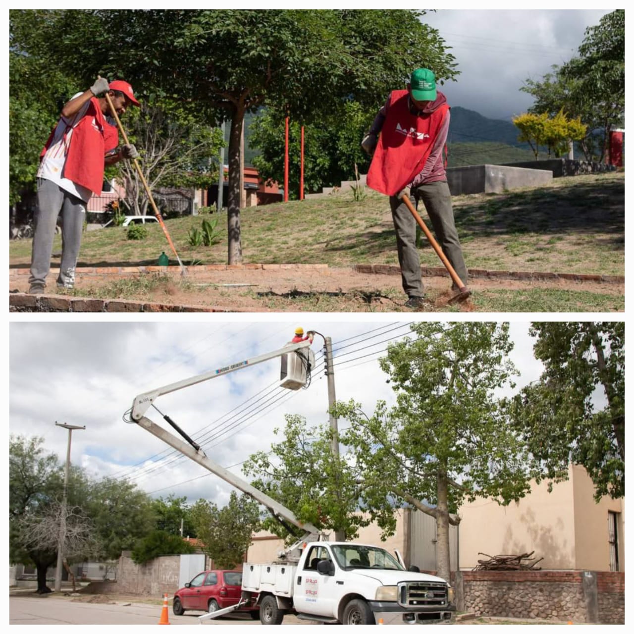 Operativo llego a los barrios Municipal, Carlos Menem Jr, Docente y Bella Vista.