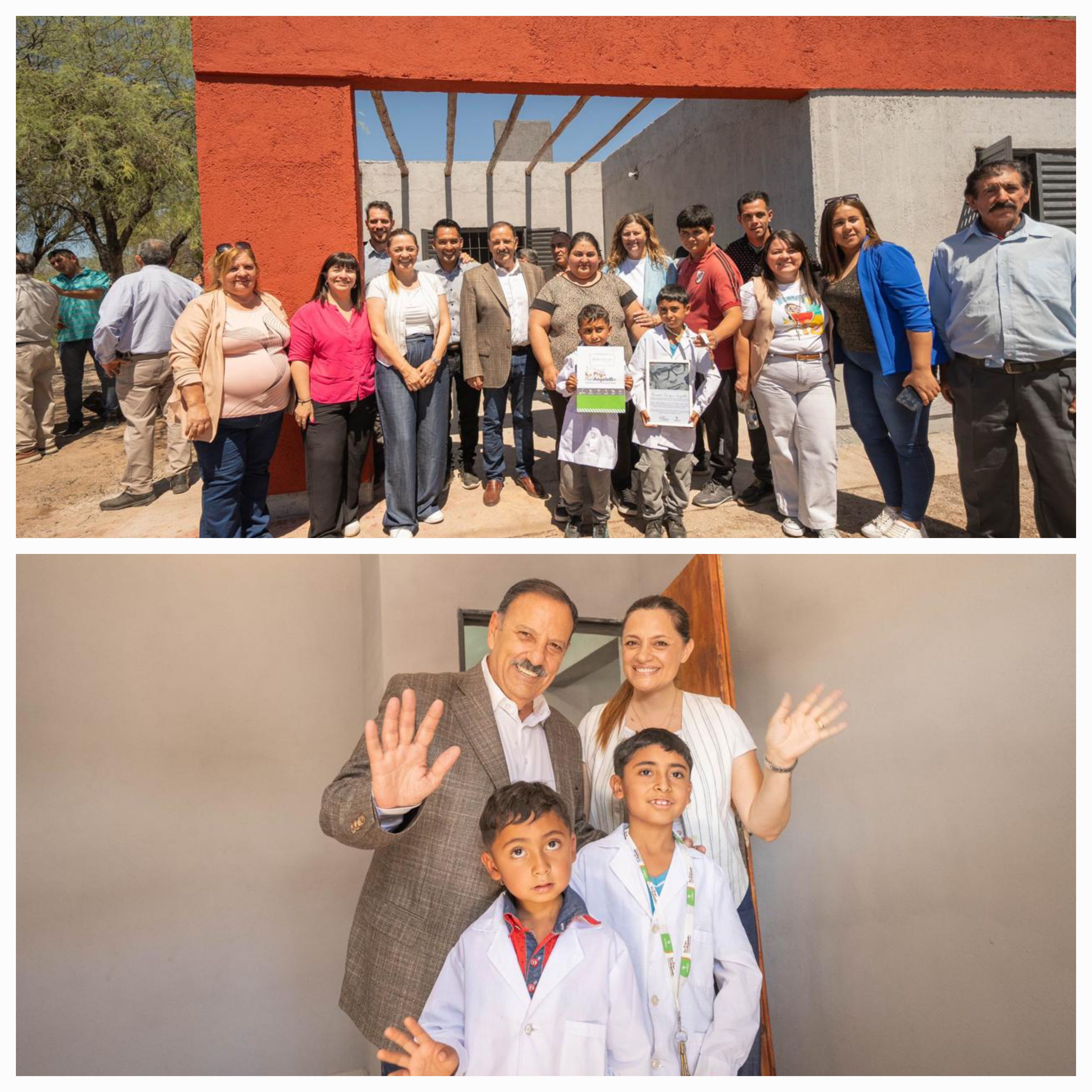 Familia de la localidad de El Potrero cumplió el sueño de un hogar digno.