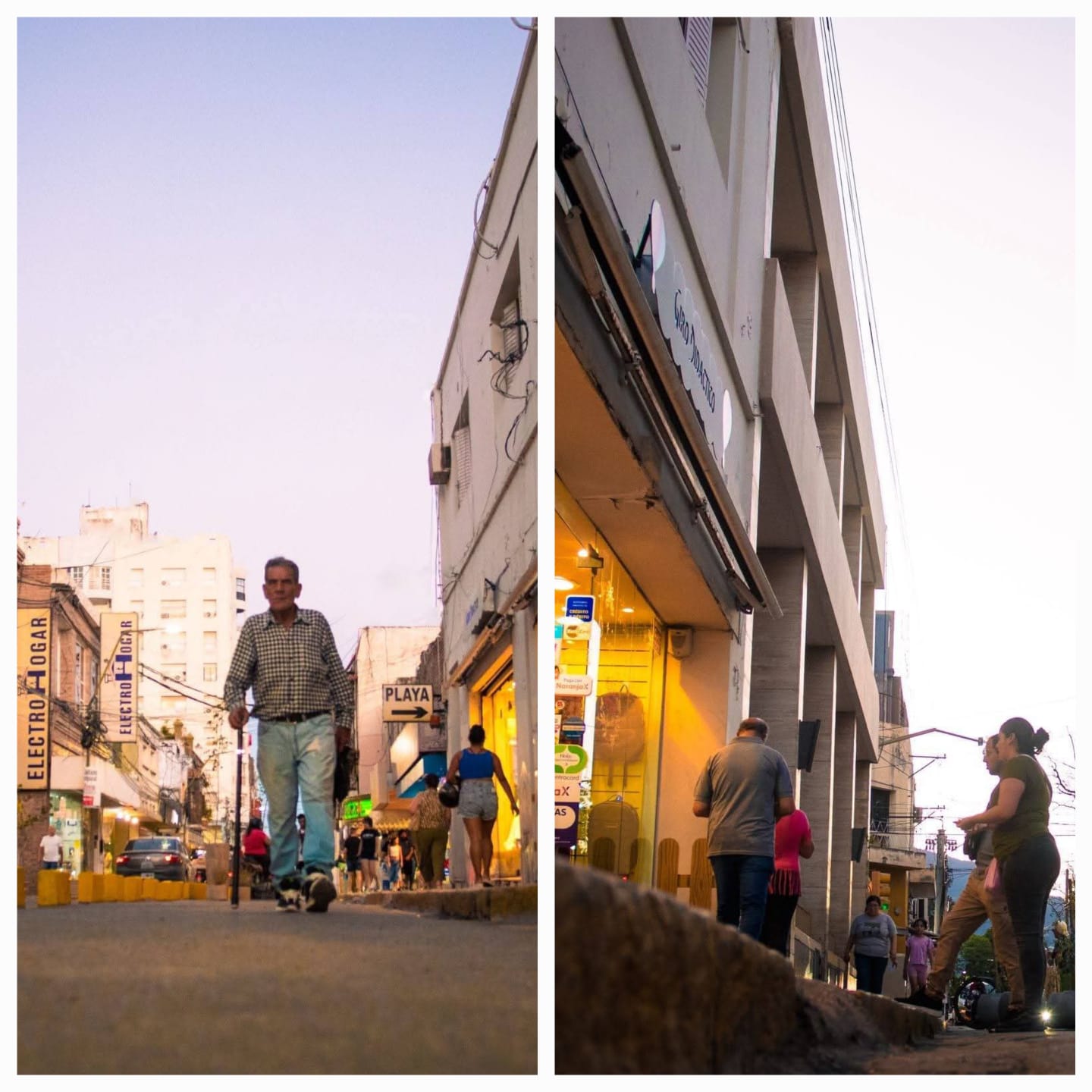 Reducen la calzada para priorizar al peatón en el centro capitalino