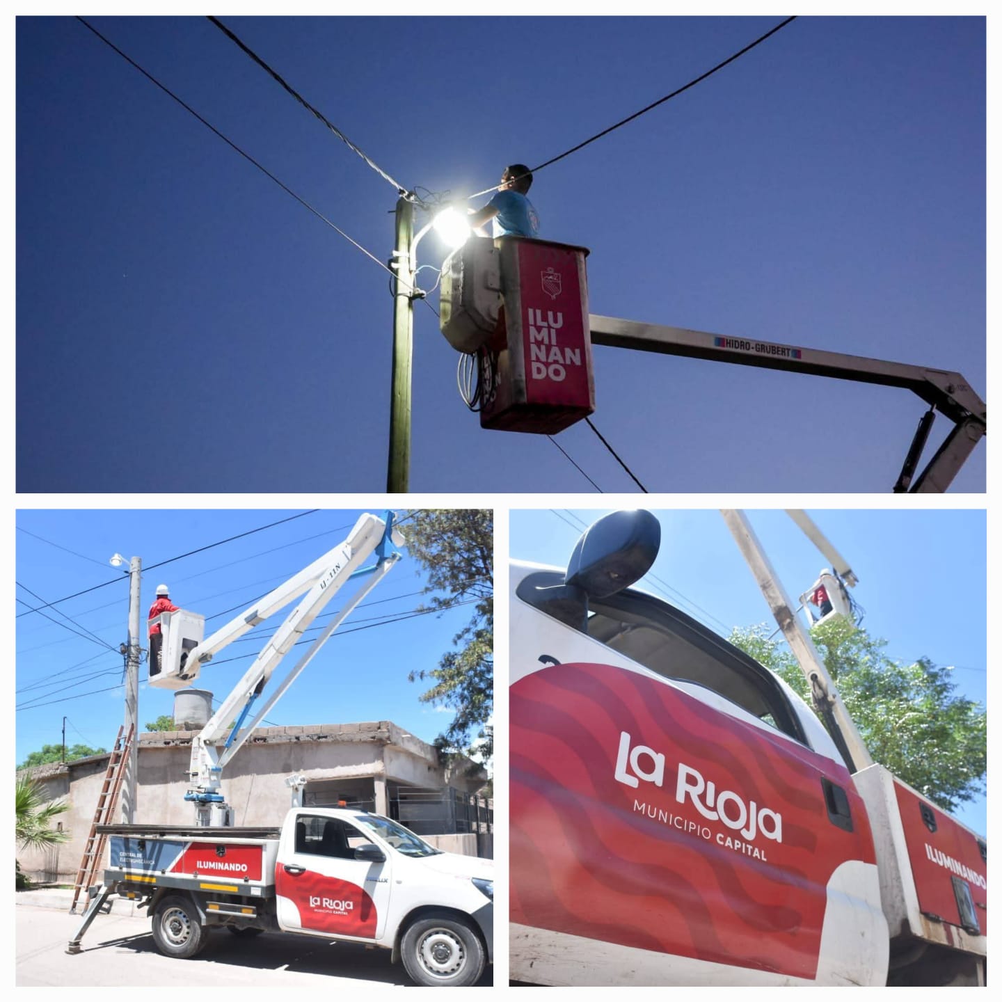 Mejoras en la iluminación pública: El Municipio Trabaja en Barrio 20 de Mayo y Tambor de Tacuarí