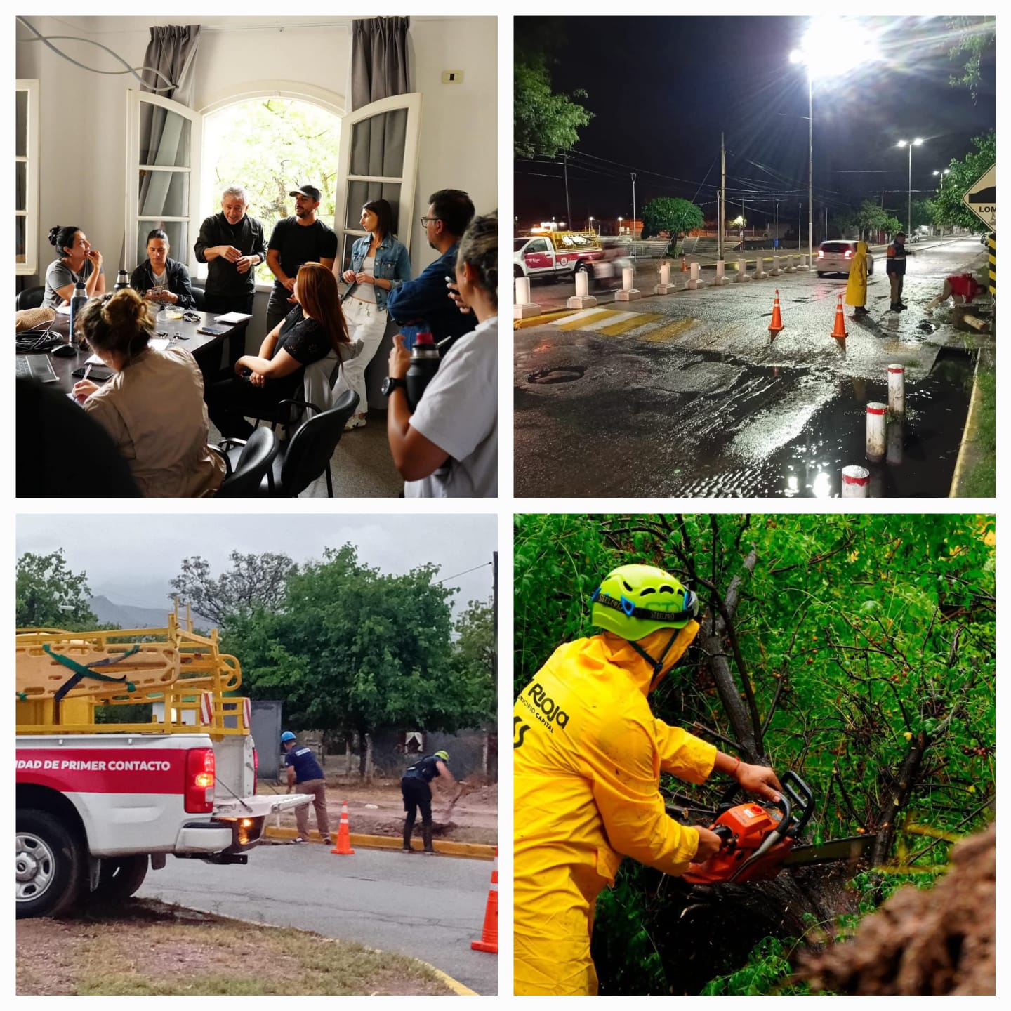 Tras el temporal. El Municipio de Capital atiende sectores más afectados para garantizar la transitabilidad 